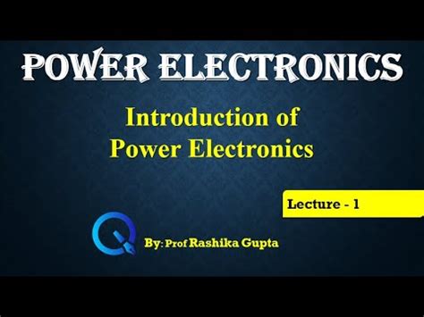 power electronics tutorial|Lecture Notes .